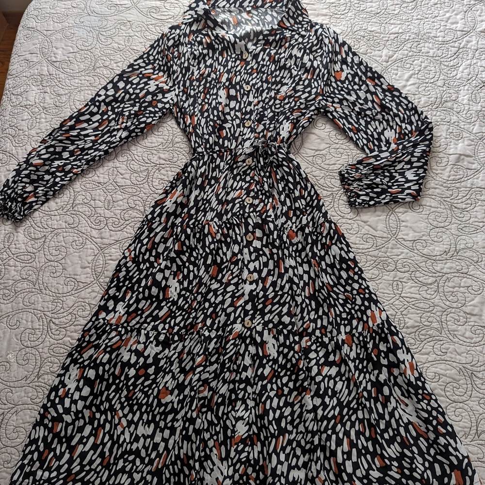 NWOT Button-Front Dress